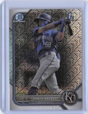 Daniel Vazquez 2022 Bowman Chrome Mojo #BCP-199 Kansas City Royals