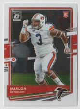 2020 Donruss Optic Football #135 Marlon Davidson RC - Atlanta Falcons
