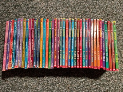 Goosebumps Mostly Complete Set #1-48 Paperbacks RL Stine First Edition Used Lot