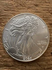 2025 W UNCIRCULATED RAW SILVER EAGLE Super Nice Coin rb19