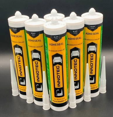 Innotec Adheseal schwarz 290ml Kartusche Klebe- und Dichtmasse