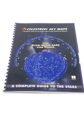 Celestron Sky Maps and Glow-in-the-dark Star Finder Booklet