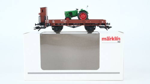 Märklin H0 48310 Niederbordwagen mit Bremserhaus  X 05 der DB | Zustand: Gebraucht