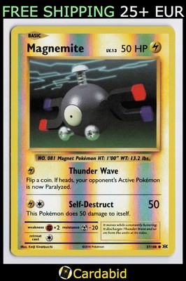 Magnemite - EVO #37/108 XY - Evolutions Reverse Holo NM