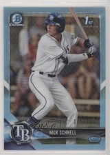 2018 Bowman Draft Chrome Sky Blue Refractor 115/402 Nick Schnell #BDC-44 10h2