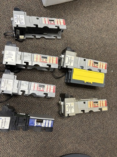 Lot Of 6 Untested Bill Acceptors MEI Mars (5)AE 2411 & (1) 2311 As Is Untested