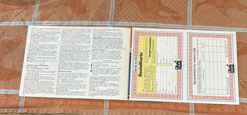 1983 LGB MODELLEISENBAHN 0024 BOOKLET MODEL RAILWAY FOR INDOORS & OUTDOORS - Picture 3 of 4