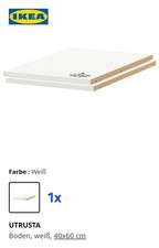 IKEA Utrusta (Metod) Küche 1x Einlegeboden für 40x60cm weiß Boden 