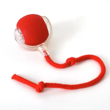 Automatic Interactive Cat Ball Toy Smart Rolling Ball w/ Faux Tail Rechargeable