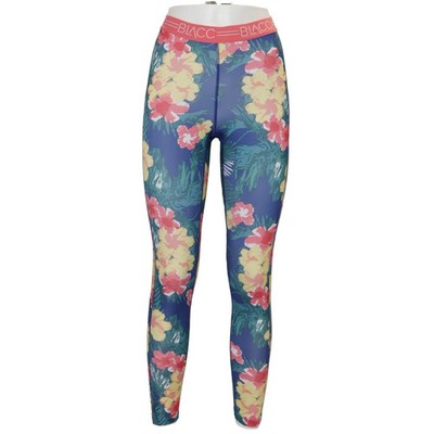Biacci, Sportleggings, Größe: S, Blau/Mehrfarbig, Elasthan/Polyester #TYa