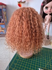 Blythe doll ginger alpaca weft scalp only NO DOLL