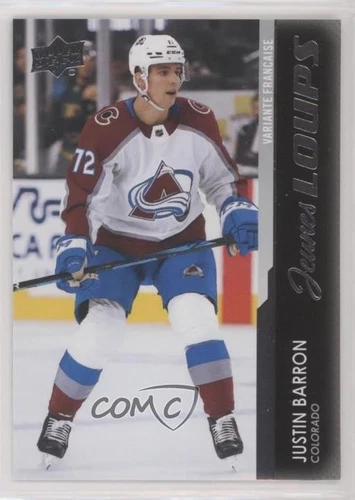 2021 Upper Deck Extended Series Young Guns French Justin Barron #744 Rookie RC
