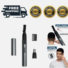 Wahl Nose Ear Trimmer Neck Hair Beard Eyebrow Groomer Clippers Micro Personal