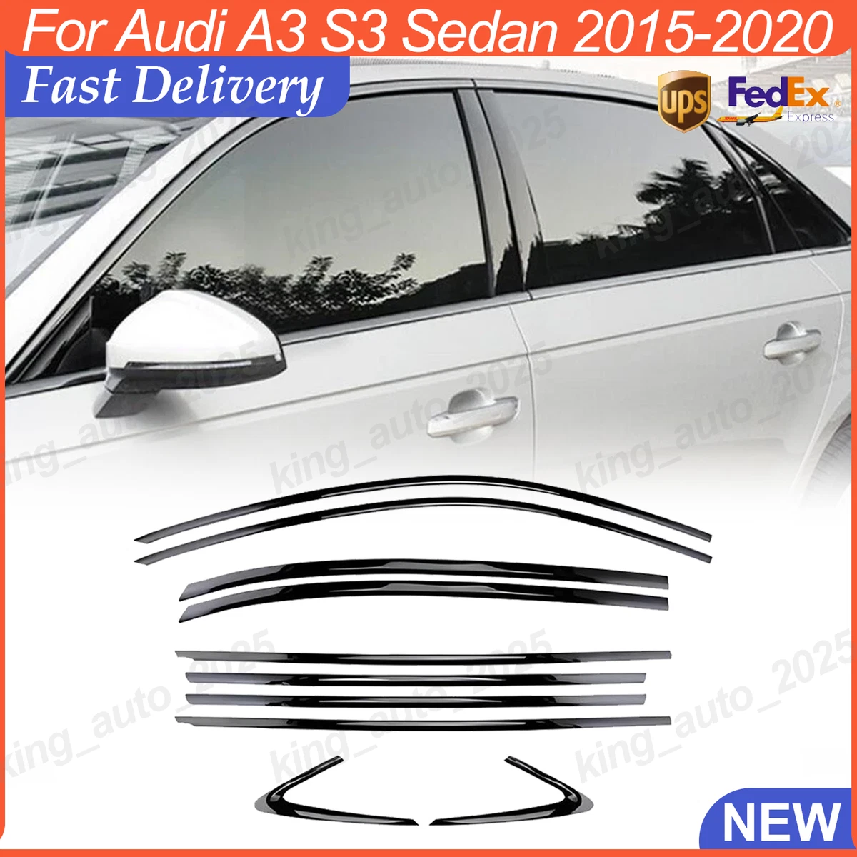 Emblème De Calandre Audi S3 - Argent Décoratif - Neuf
