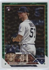 2023 Topps Update Green Foil /499 Braden Bristo #US282 ut4