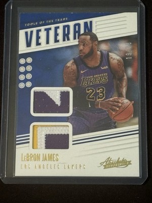 2019-20 Absolute LeBron James Veteran Tools of the Trade Level 2 Patch #/25 🔥