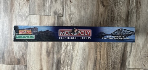 RARE! 2000 Monopoly EDINBURGH EDITION - Winning Moves ๐ BRAND NEW ๐ SEALED!! - Picture 2 of 6