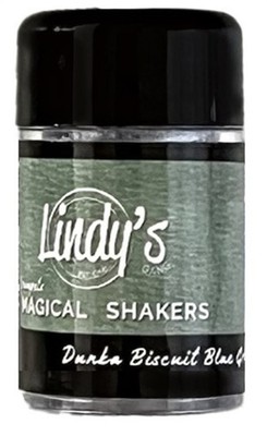Lindy's Stamp Gang Magical Shaker 2.0 Individual Jar 10g-Dunka Biscuit Blue Gree