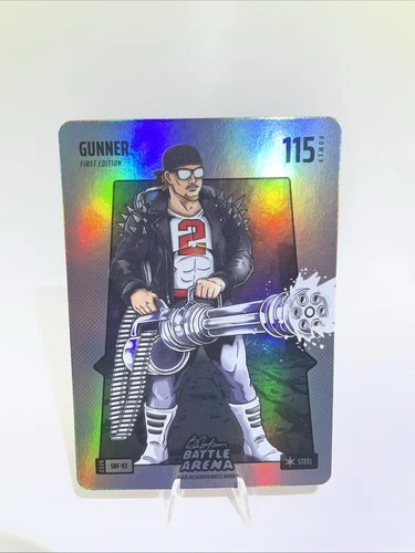 GUNNER (Gunnar Henderson) Bo Jackson Battle Arena #93 Silver Battlefoil Steel