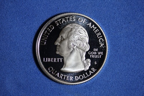2008 - S PROOF SILVER WASHINGTON QUARTER HAWAII #K54425