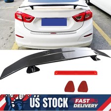 46 Carbon Style Spoiler Wing Rear Trunk Wing Gt Style For Chevrolet Cruze