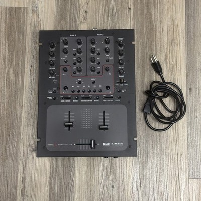 Rane TTM57SL Serato 2 Channel Scratch DJ Mixer w Power Cord Tested Working