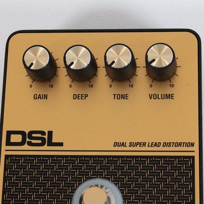 Marshall DSL Overdrive Distortion Guitar Effects Pedal Used