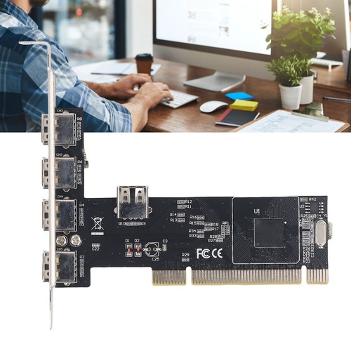 Internal USB 2.0 PCI Adapter Hub Controller PCI-E To USB 2.0 Expansion Card - Afbeelding 5 van 12