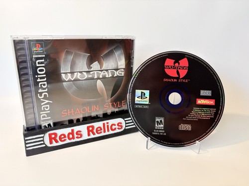 Wu Tang Clan Shaolin Style Ps1 Playstation 1 us esrb usa americain