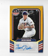 2026 Panini Stars & Stripes Jacob Dudan RC AUTO GOLD PRIZM #1/10