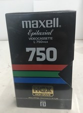 Maxell Videocassette Beta L-750 HGX New In Box