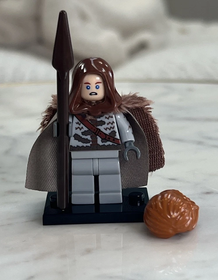 Lego Ygritte Wildling Woman Custom Printed Minifigure Spear Game of Thrones GoT - Image 2 of 4