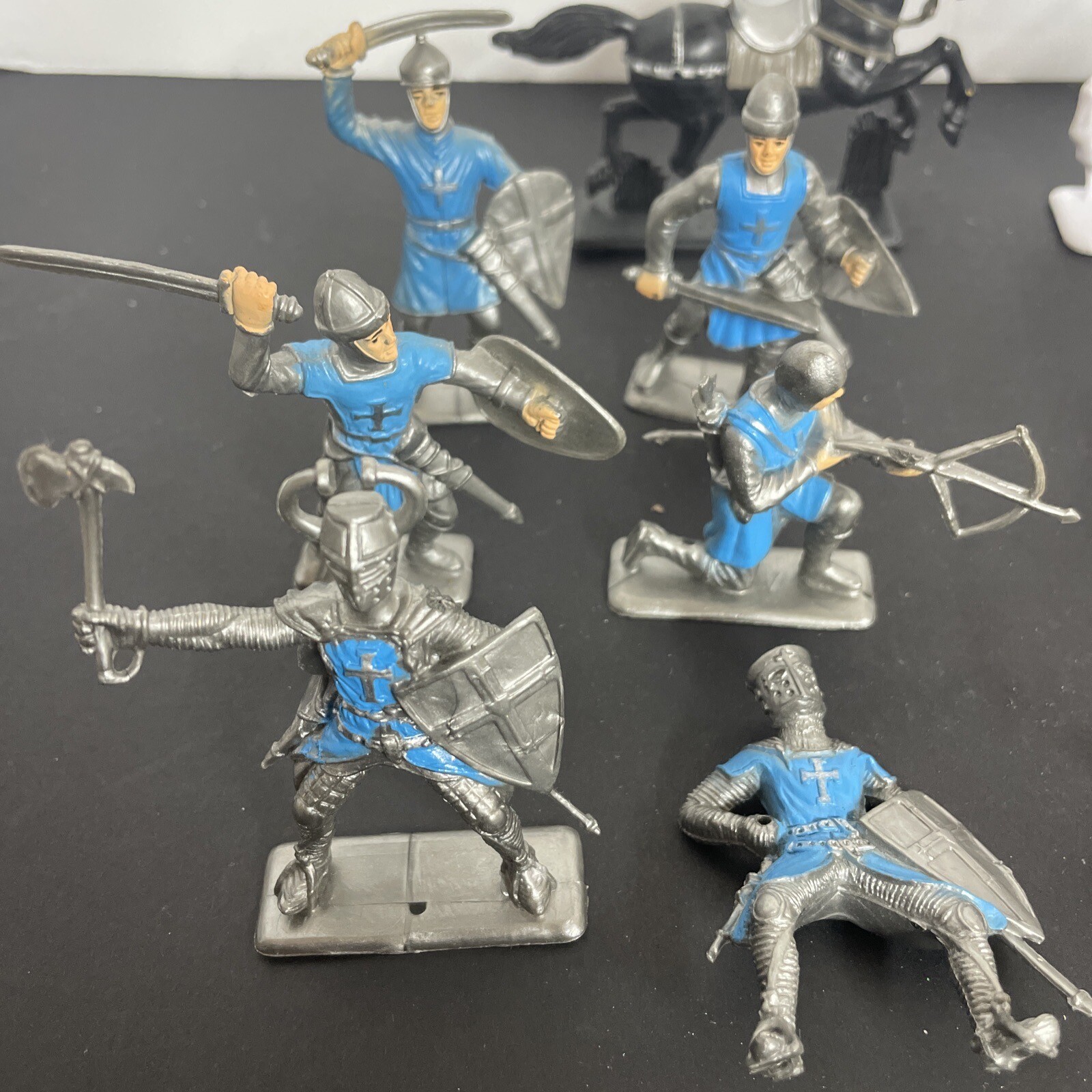 Sunjade Industrial Schleich Templar Knights Soldiers Horse Toy Figures
