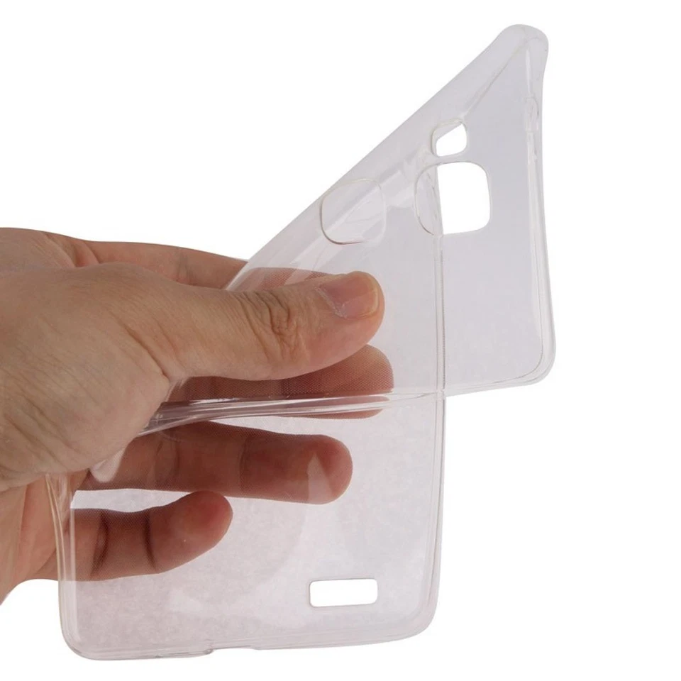 Huawei Ascend Mate 7 Custodia Trasparente Custodia IN Silicone Cellulare - Immagine 4 di 4