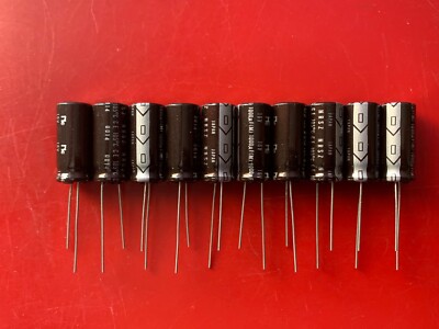 10x NRSZ102M16V10X22 NIC CAP ALUM 1000UF 16V 105'' 10x22 RADIAL 5mm