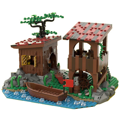 MOC: A Small Camp Building Toys Set Expansion for Castle 754 Bricks Gift