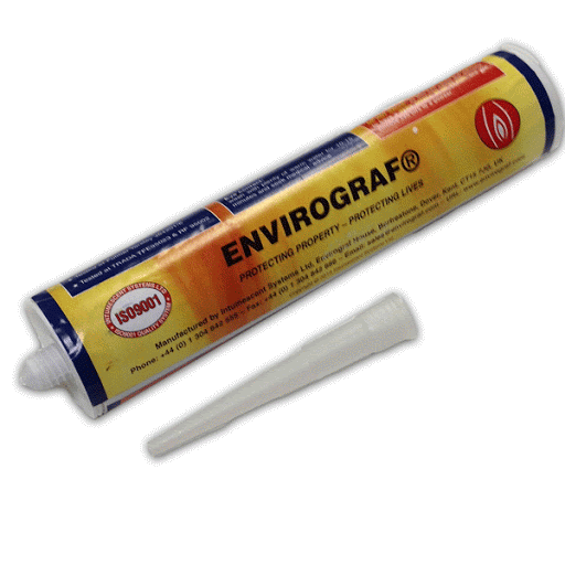 Clear Envirograf Silicone Sealant Heat Proof Stove High Temperature