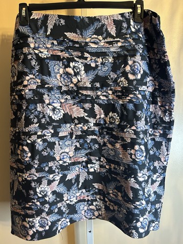 Women’s Millers Cotton Pull On Floral Knee Length Pencil Skirt Size 22 Stretch - Picture 7 of 12