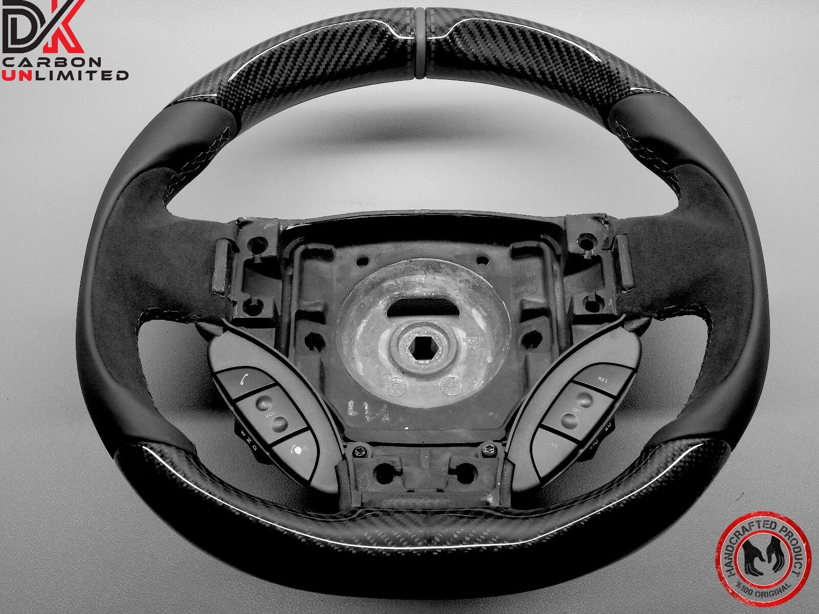Aston Martin Vantage DB9 DBS Rapide Virage Gray Ring Carbon Steering Wheel v2