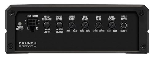 Crunch GTX 2250.1D Digitaler Mono 1-Kanal Verstärker 2250W + Bass Fernbedienung - Bild 8 von 13