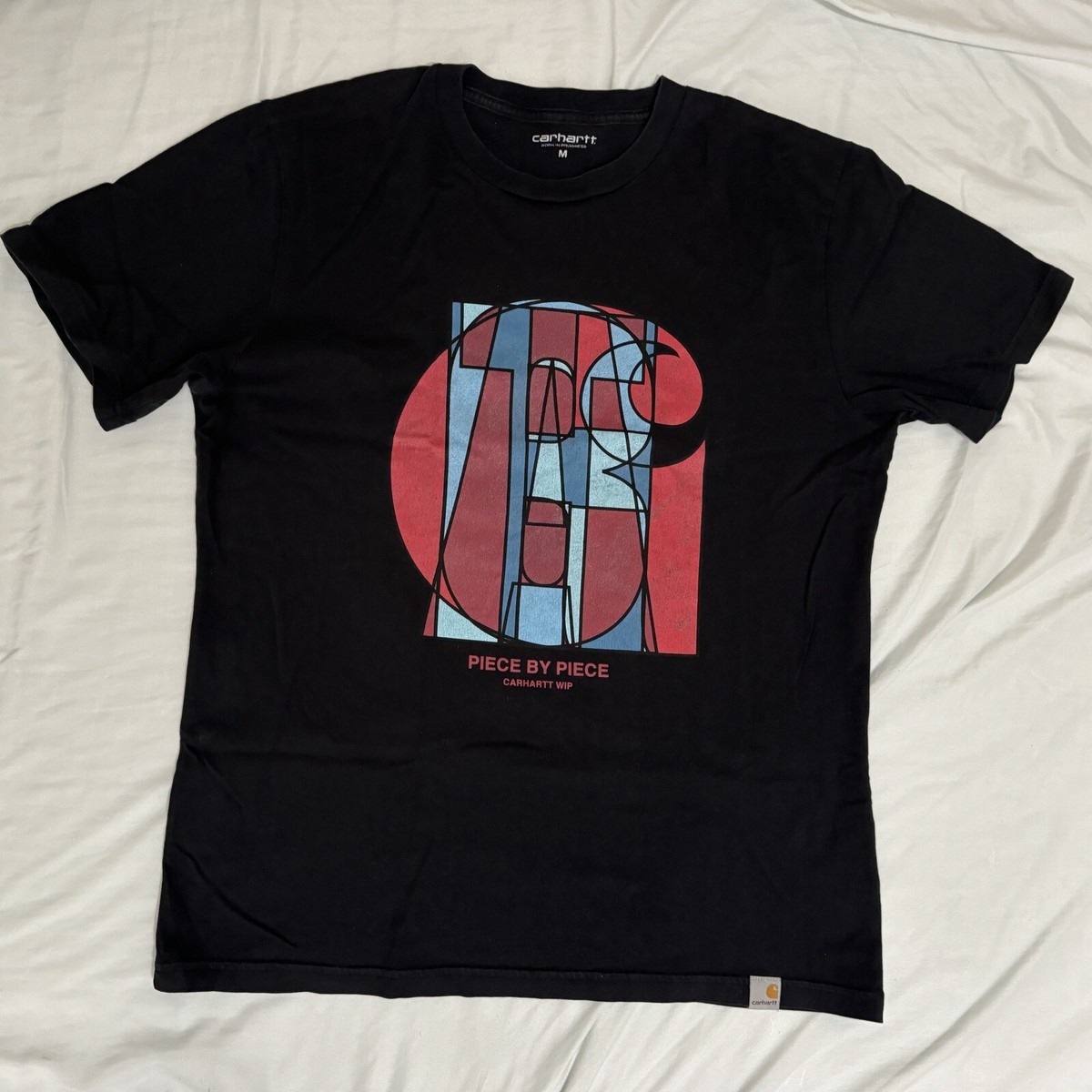 Carhartt WIP Pieces Graphic Tee - Black - Medium - Work in