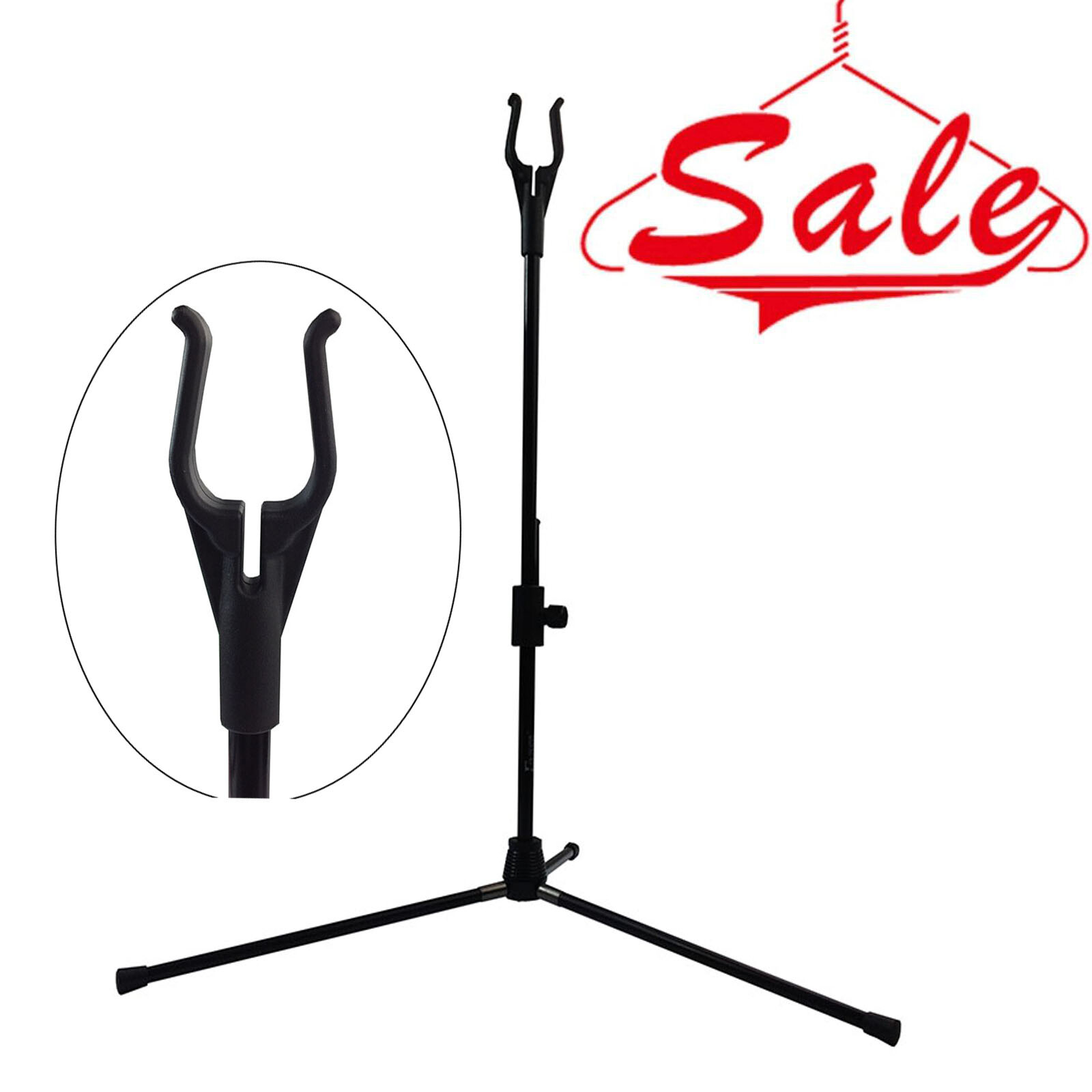 1XBow Stand Archery Recurve Bows Holder Black for Hunting Shooting Outdoor Sport eBay