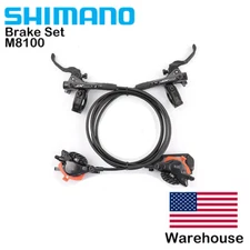 Shimano XT BL BR-M8100 Hydraulic Disc Brake Set Levers Pair Front Rear J03A