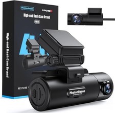PB22 Dual Dash Camera, with Front 4K Camera, Rear 2K Ethernet Camera