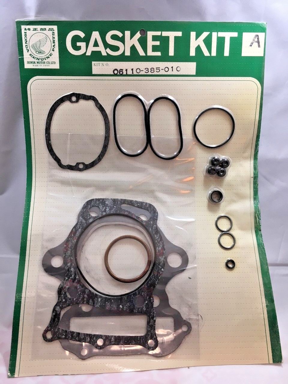 NOS OEM Honda Cb400 Gasket Kit a 06110413030 for sale