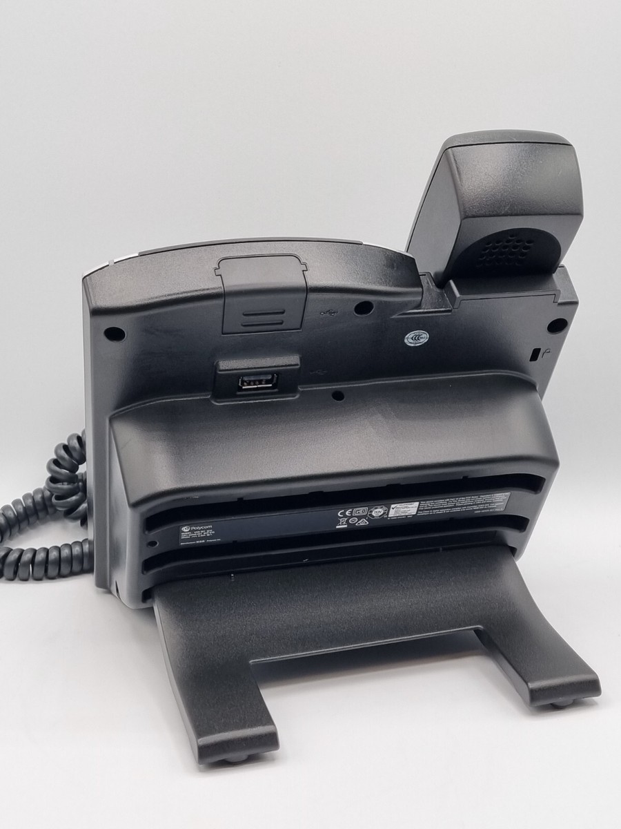 Polycom VVX 501 Skype 12-Line Media Phone – Black, PoE, Bluetooth, Speakerphone – 2200-48500-019