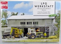 Busch 1411 Bausatz: Lpg Werkstatt H0 1:87 Neu Ddr