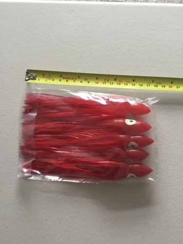 18cm muppets four different colours deep sea cod and pollock soft jelly lures - Picture 2 of 9