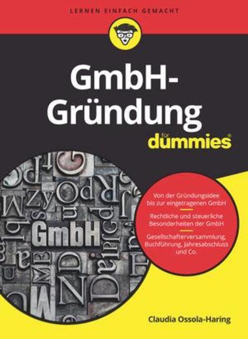 Thumbnail - Gmbh-gründung Für Dummies | Claudia Ossola-haring | Deutsch |