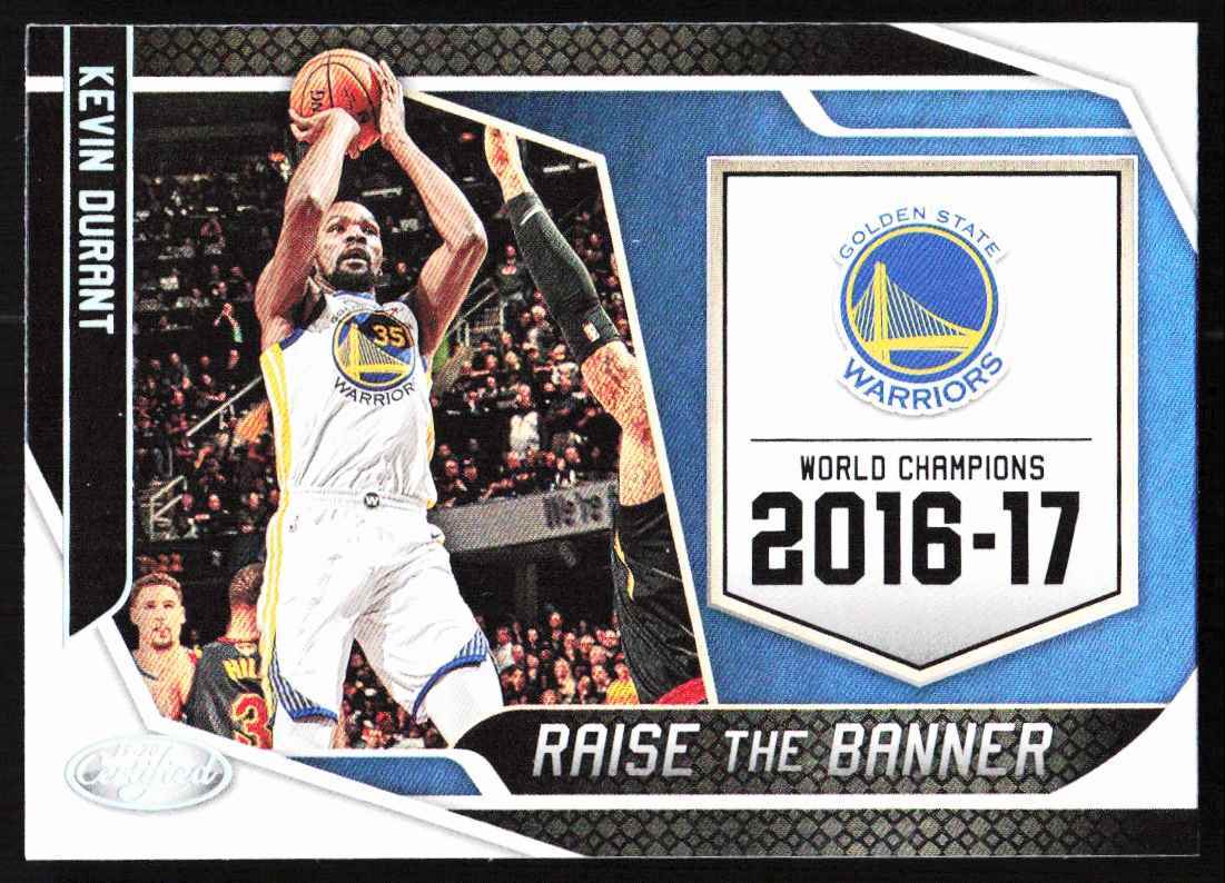 2019-20 Panini Certified Raise the Banner Kevin Durant